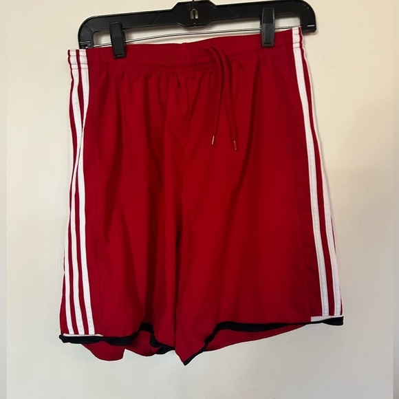 adidas Other - Men’s large red white Adidas shorts
